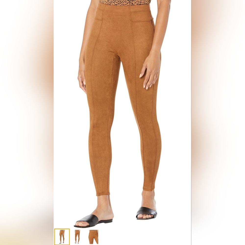 NWT Spanx Faux Leggings (large)